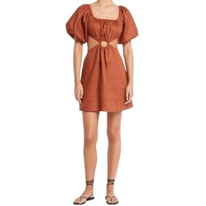 flirtini satin mini dress Frankies Bikinis - Ella Satin Mini Dress
